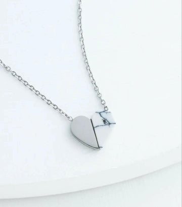 Silver Heart Pendant Necklace, Give freedom & create careers for exploited women!
