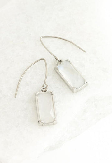 Moonstone Earrings in Silver, Gives Women Freedom!