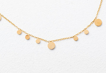 Dots of Gold Necklace - Give Hope & Freedom to Women!