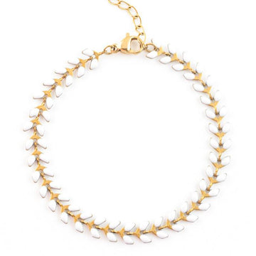 Seeds of Hope Bracelet in Gold and Ivory, Give Freedom to Women!