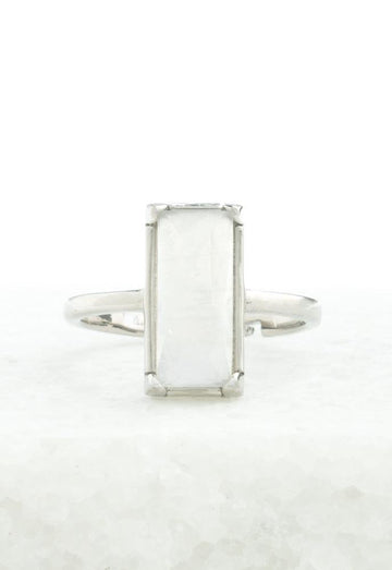 Moonstone Ring in Silver, Gives Freedom to Women!