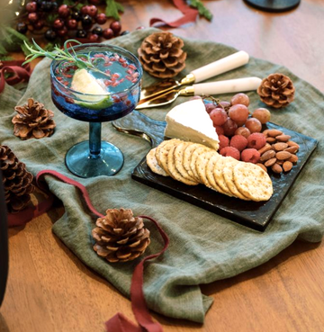 Hammered Glass Serving Boards, Fair Trade, India