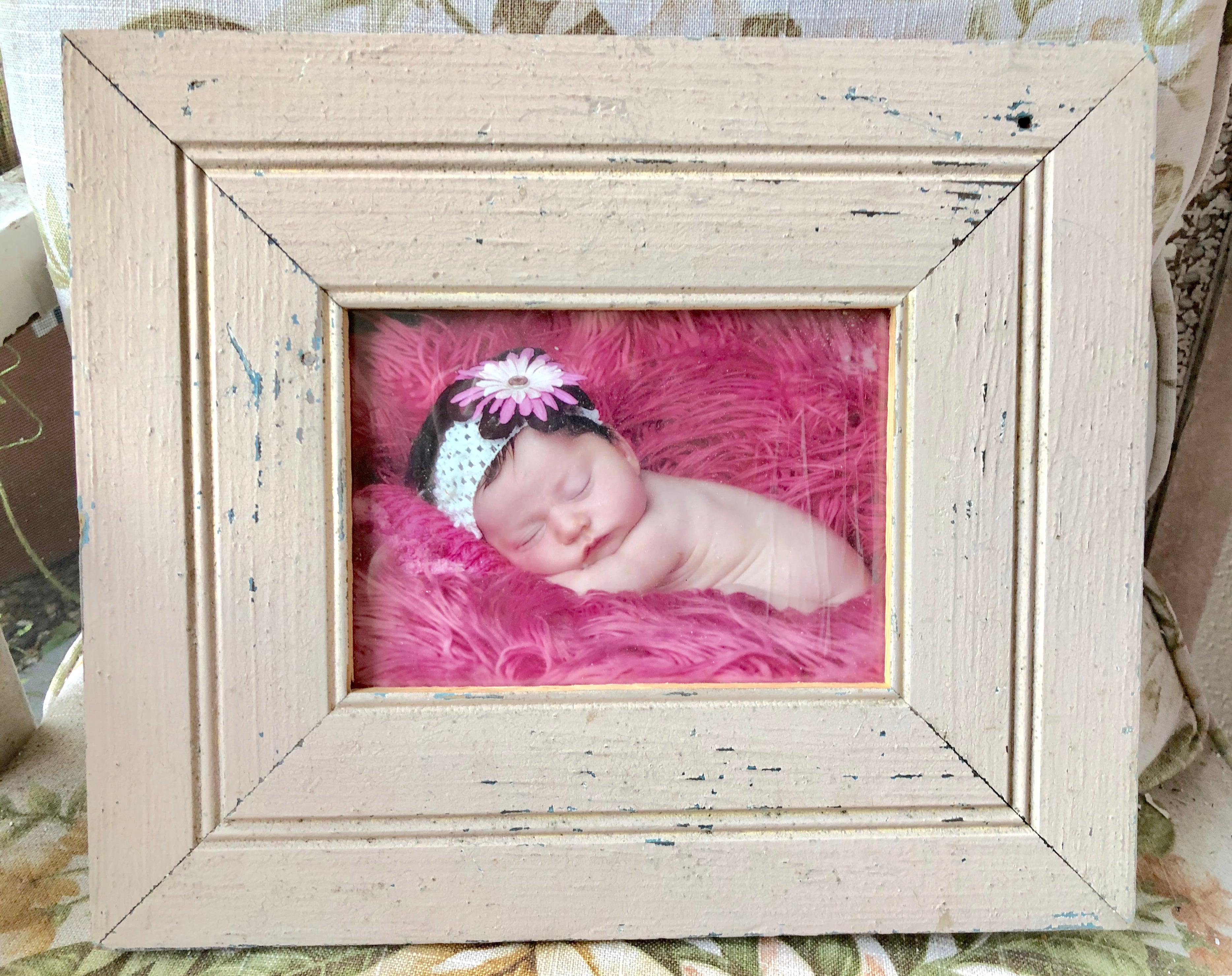 Upcycled & Reclaimed Wood Frames from Salvaged Moulding- Lots of colors!