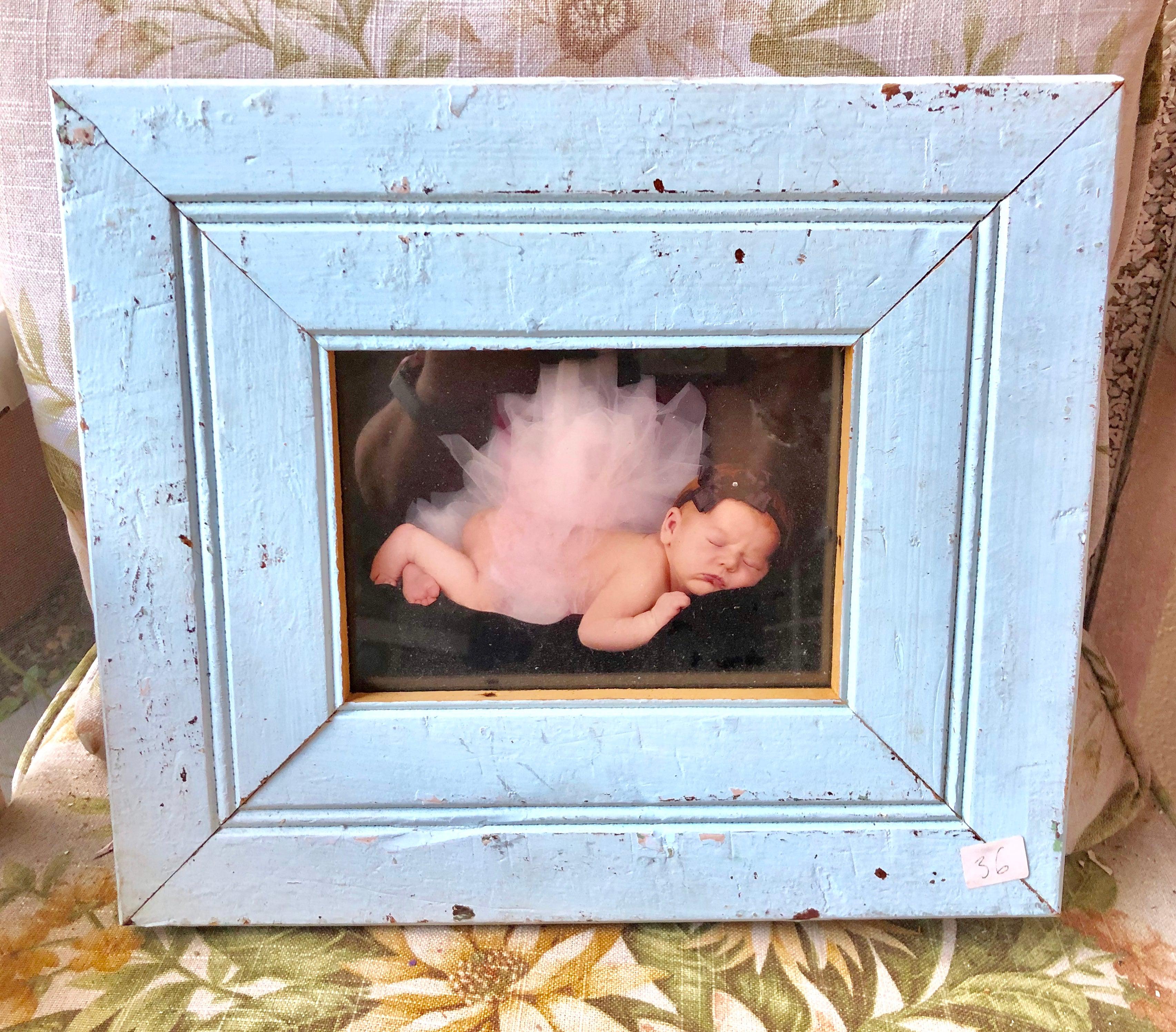 Upcycled & Reclaimed Wood Frames from Salvaged Moulding- Lots of colors!