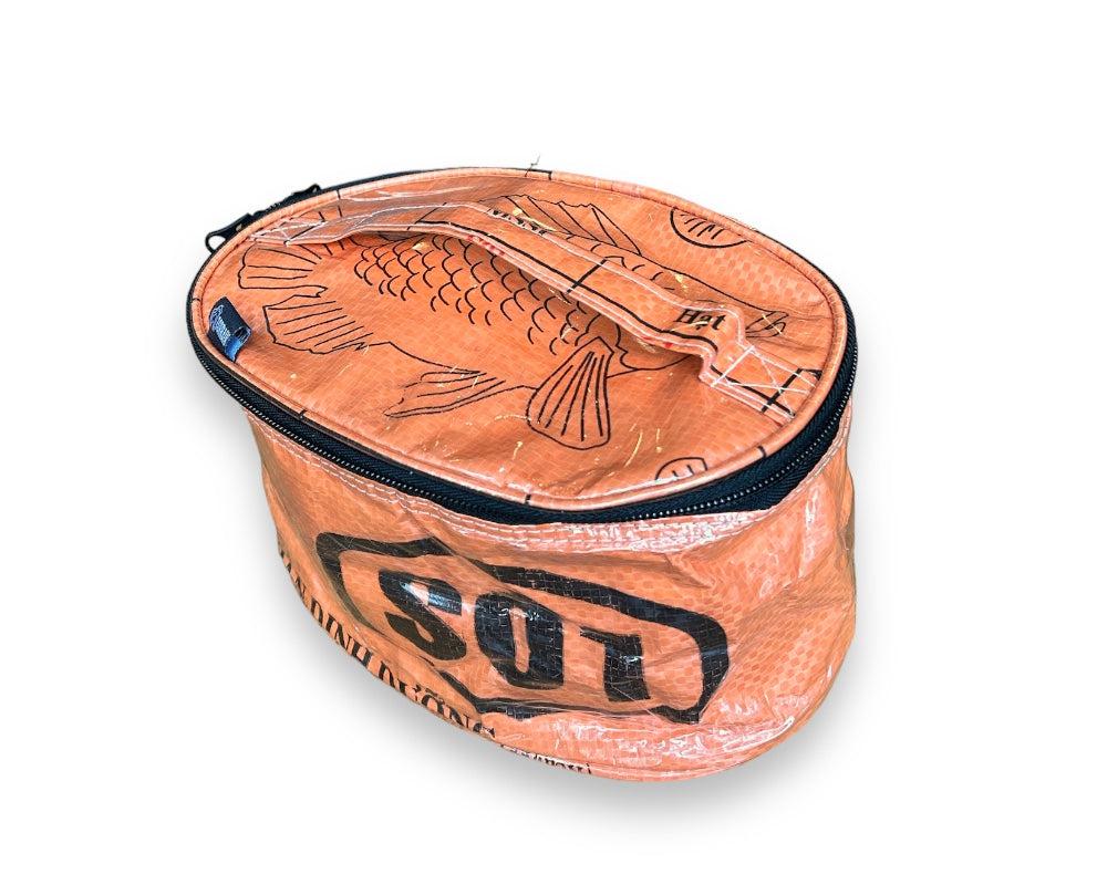 Upcycled Toiletry, Travel, Makeup Bag, Sustainable!