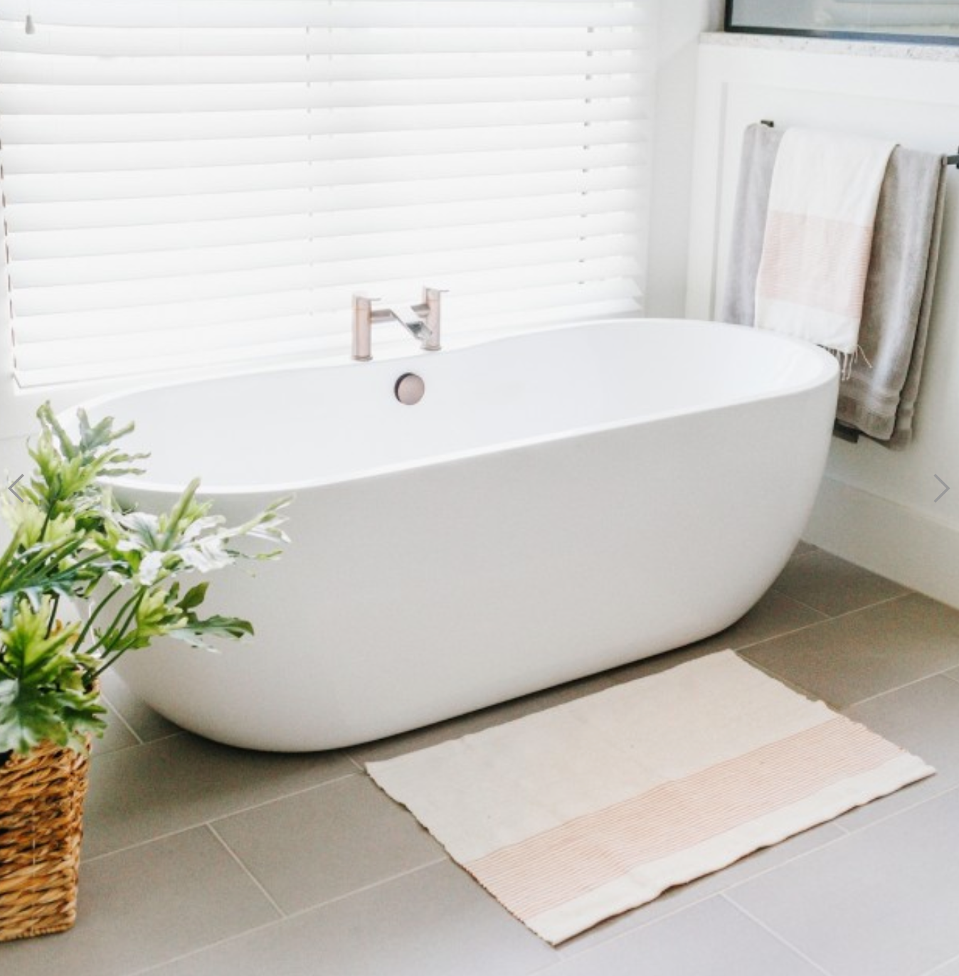 Ethiopian Cotton Bath Mats, Hand Woven, Fair Trade (Grey, Red or Navy) Eco-Friendly