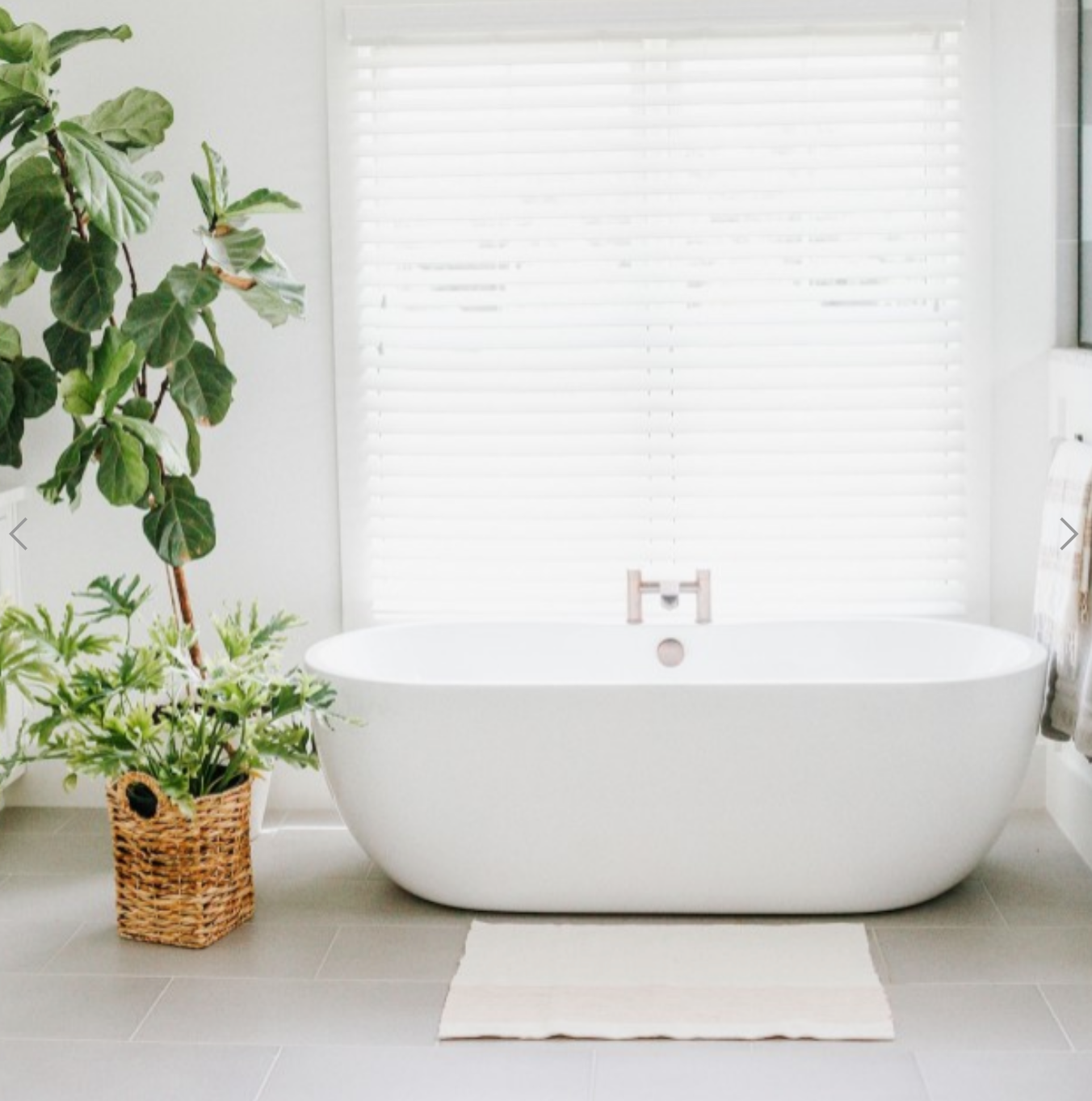 Ethiopian Cotton Bath Mats, Hand Woven, Fair Trade (Grey, Red or Navy) Eco-Friendly