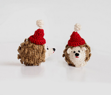 Set of 6 Hand Crocheted Hedgehogs, Fair Trade, Armenia
