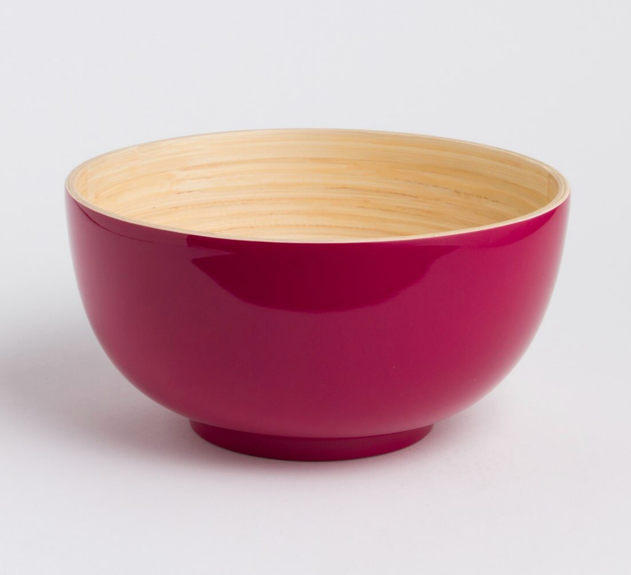 Bamboo Salad Bowls- Lots of Colors - Fair Trade and Sustainable
