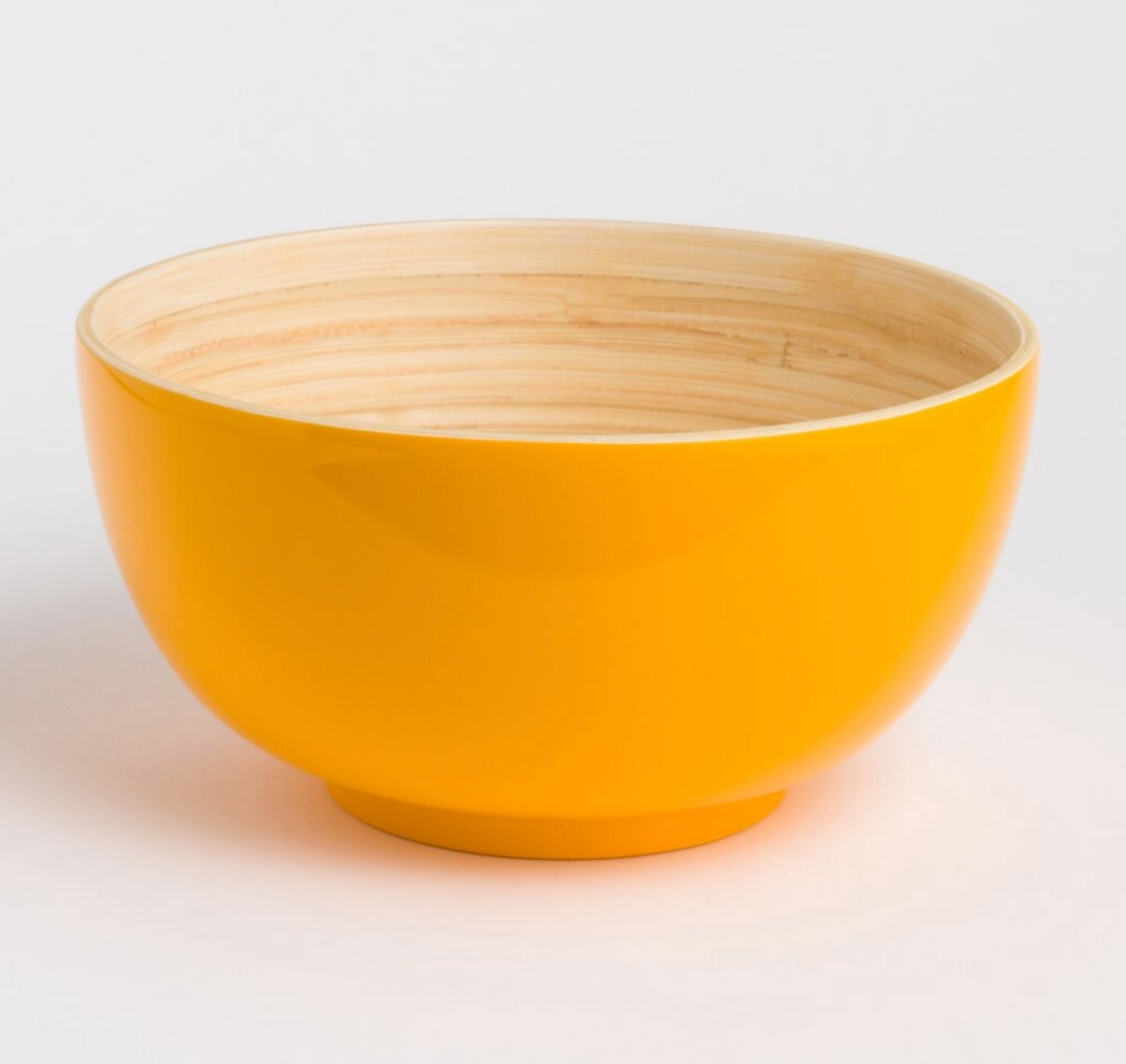 Bamboo Salad Bowls- Lots of Colors - Fair Trade and Sustainable