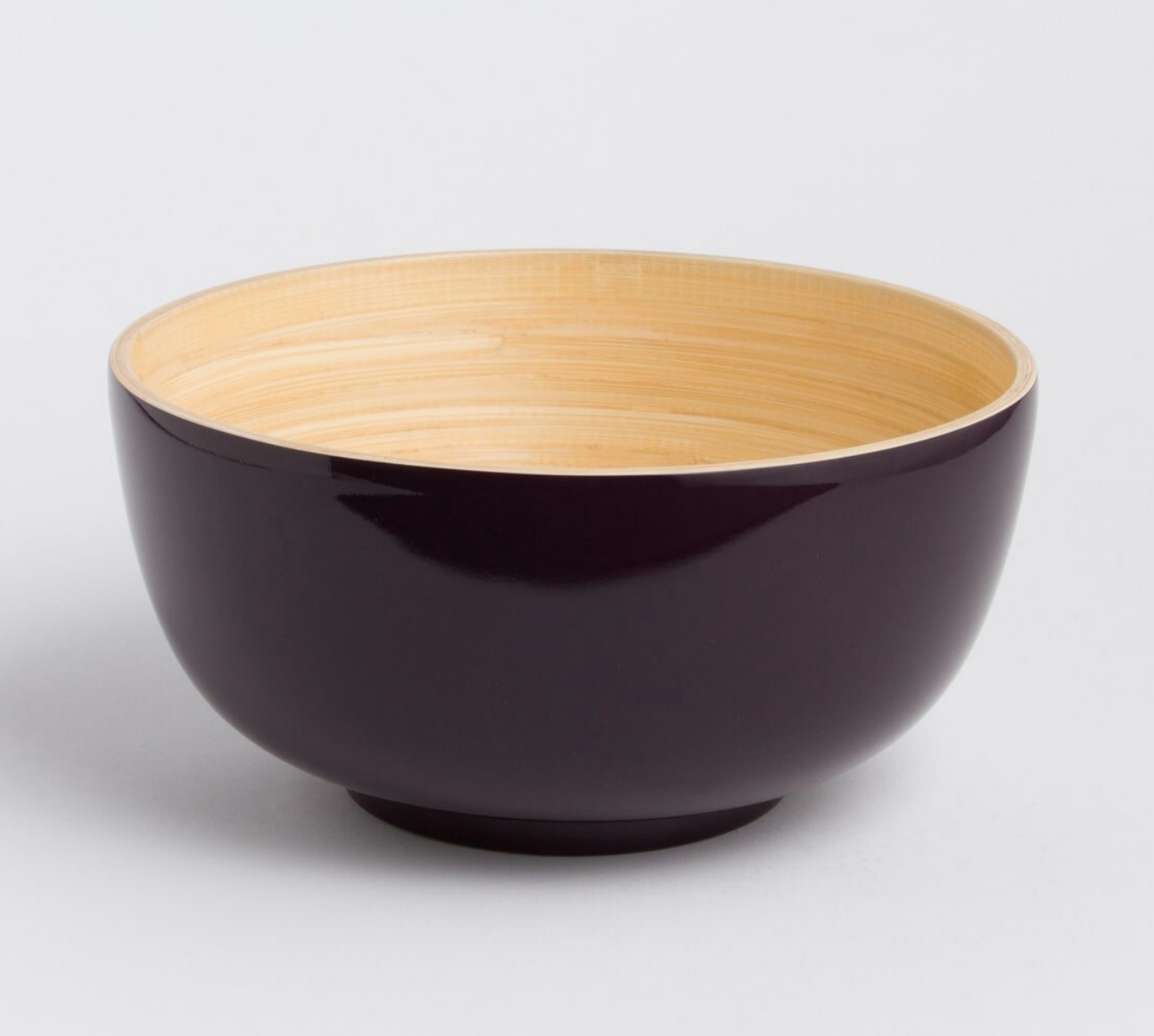 Bamboo Salad Bowls- Lots of Colors - Fair Trade and Sustainable
