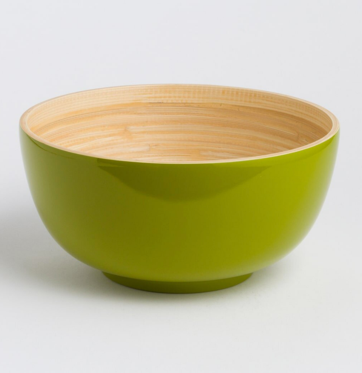 Bamboo Salad Bowls- Lots of Colors - Fair Trade and Sustainable