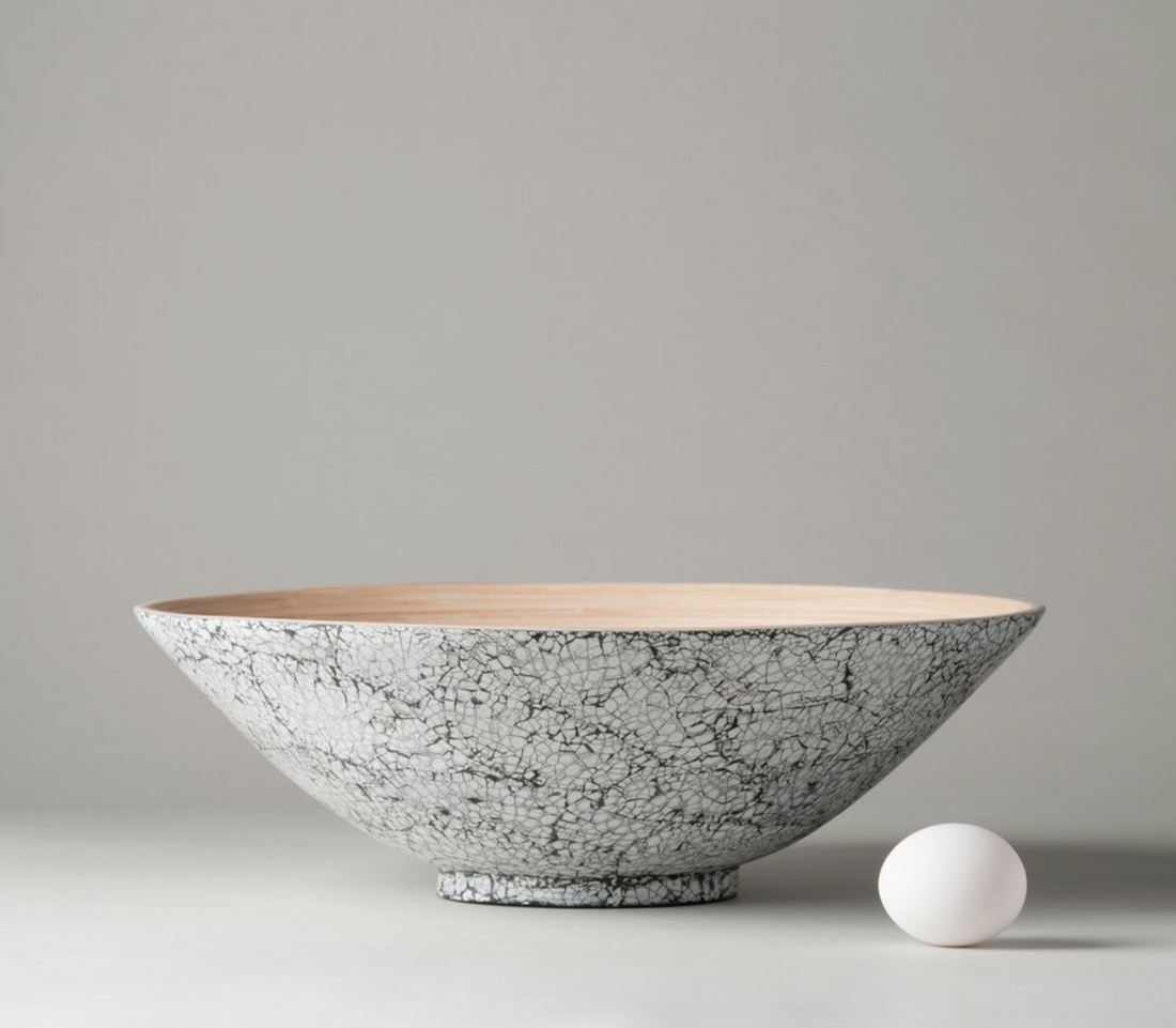 Bamboo Fruit Bowl- Small  or Large & Lots of Colors - Fair Trade and Sustainable