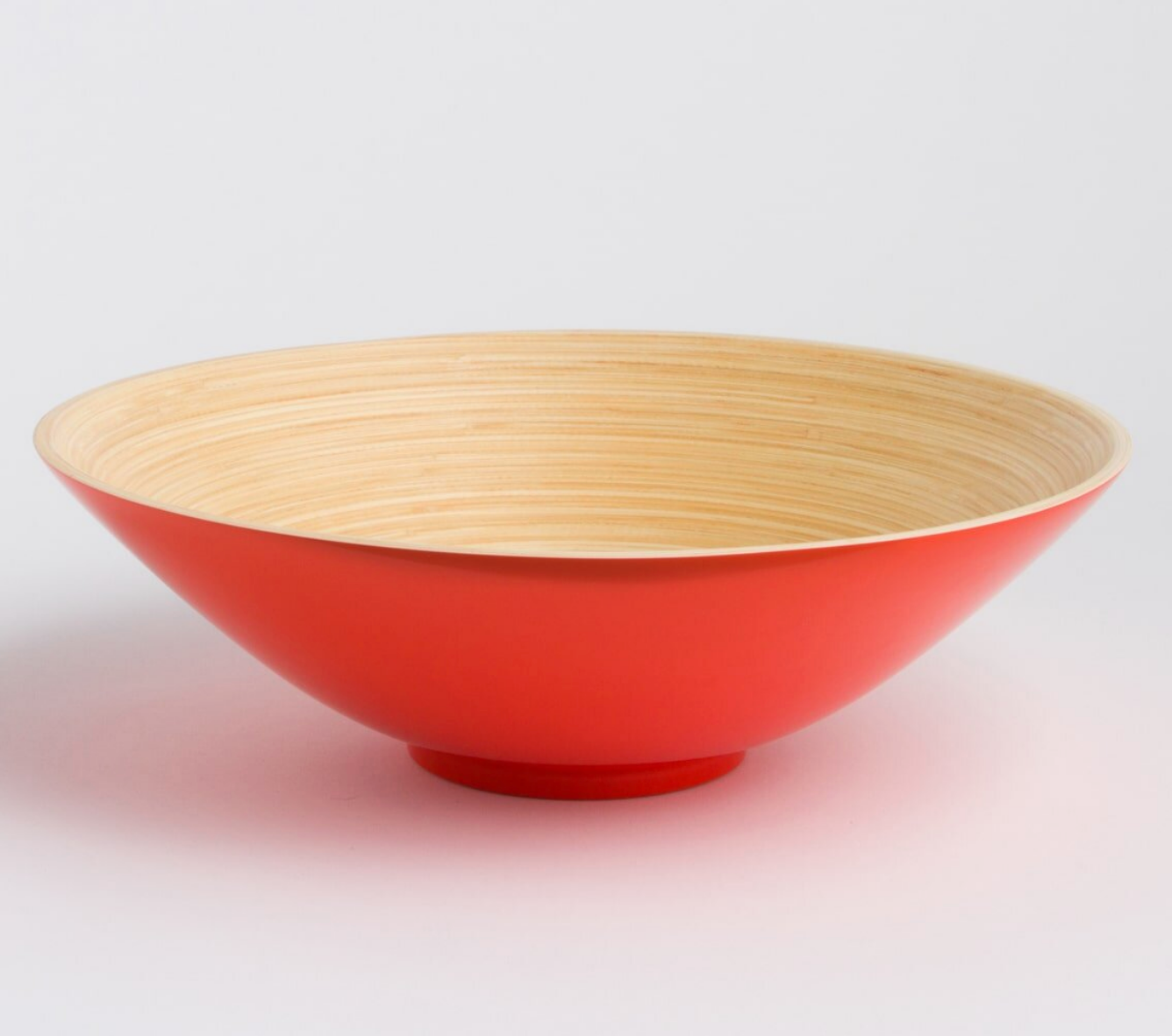 Bamboo Fruit Bowl- Small  or Large & Lots of Colors - Fair Trade and Sustainable