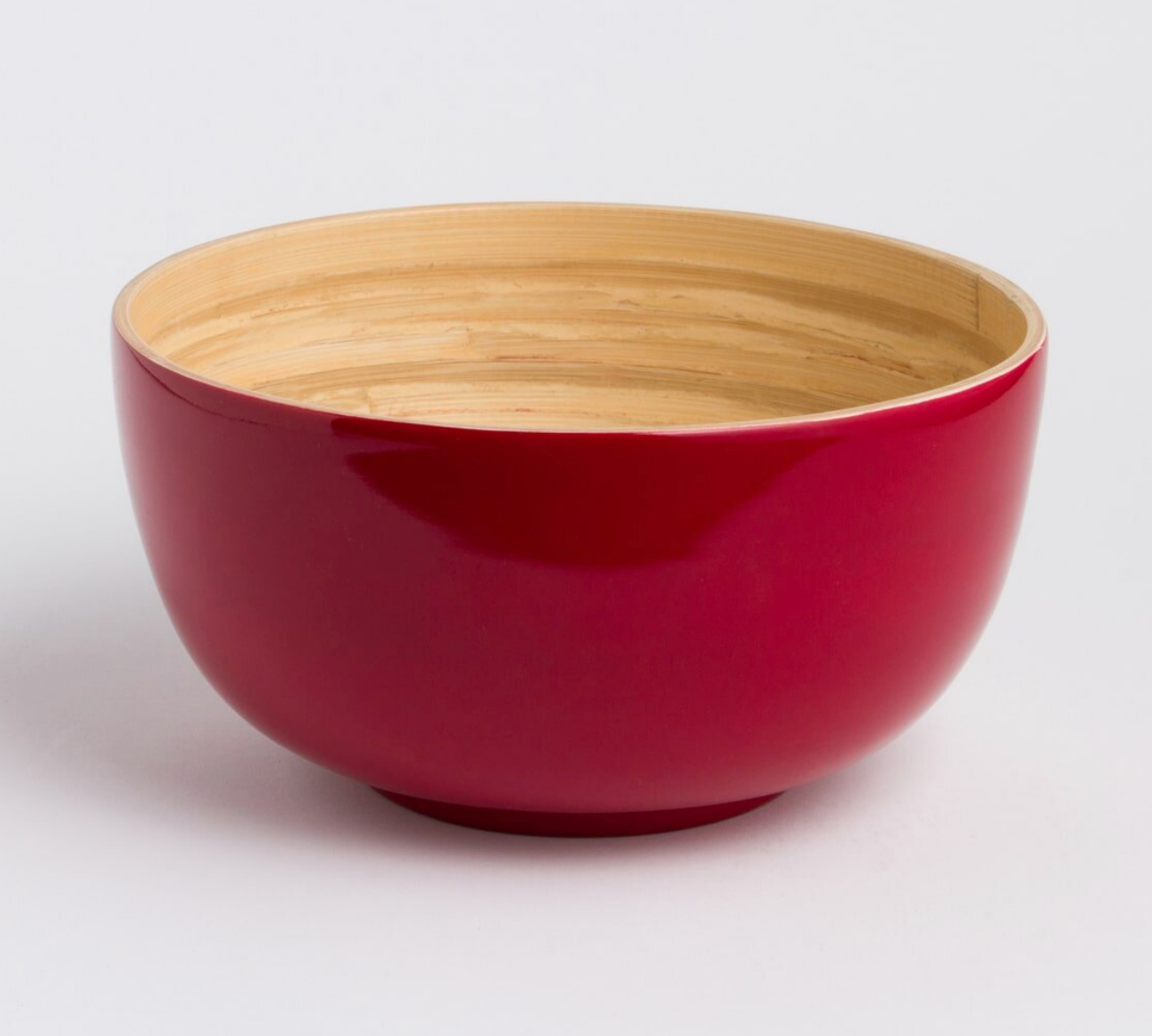 Bamboo Salad Bowls- Lots of Colors - Fair Trade and Sustainable