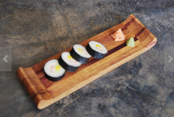 Repurposed Oak Vino Barrel Canape /Appetizer Plinth - Saves Landfill Spaces!