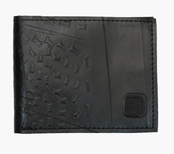 Upcycled Large Tire Wallet, Eco-Friendly & Made in the USA - Saves Landfill Space!