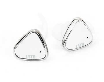 Wireless Earbuds in White or Black - Gives hearing aids to people in need
