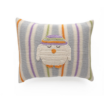 Owl Baby & Nursery Pillow, Support Fair Trade