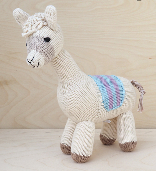 Hand Knit Llama - Support Fair Trade for Artisans