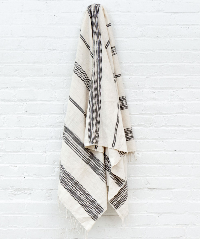 Ethiopian Cotton Bath Towels- Hand Woven (many colors)- Eco-Friendly, Fair Trade