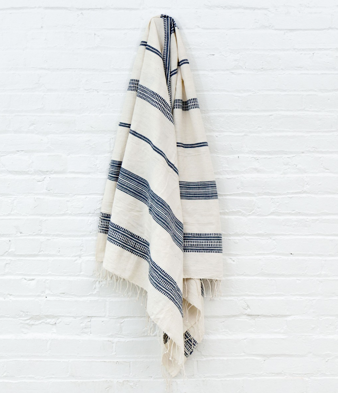 Ethiopian Cotton Bath Towels- Hand Woven (many colors)- Eco-Friendly, Fair Trade