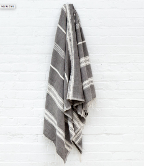 Ethiopian Cotton Bath Towels- Hand Woven (many colors)- Eco-Friendly, Fair Trade