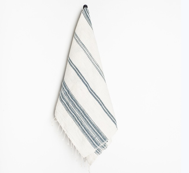 Set of 2 Hand Woven Aden Ethiopian Cotton Hand Towels (many colors)- Eco-Friendly, Fair Trade