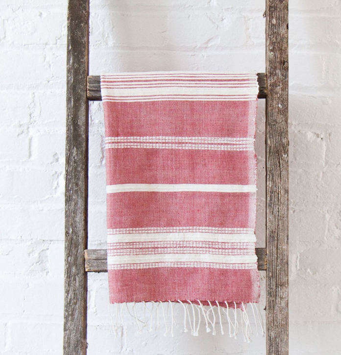 Set of 2 Hand Woven Aden Ethiopian Cotton Hand Towels (many colors)- Eco-Friendly, Fair Trade