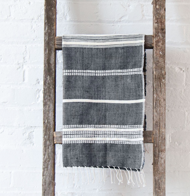 Set of 2 Hand Woven Aden Ethiopian Cotton Hand Towels (many colors)- Eco-Friendly, Fair Trade