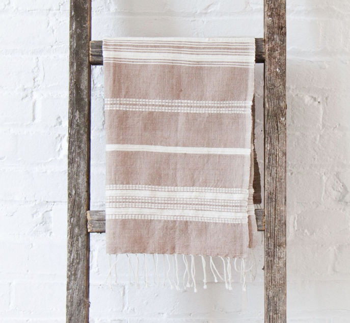 Set of 2 Hand Woven Aden Ethiopian Cotton Hand Towels (many colors)- Eco-Friendly, Fair Trade