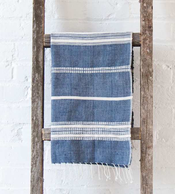 Set of 2 Hand Woven Aden Ethiopian Cotton Hand Towels (many colors)- Eco-Friendly, Fair Trade