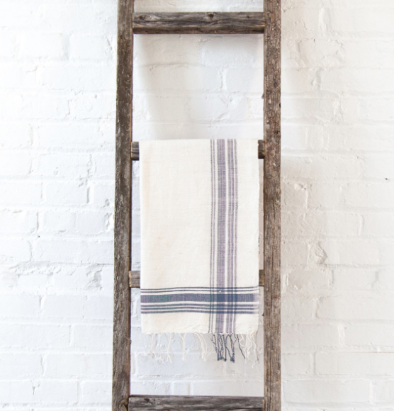 Set of 2 Hand Towels Ethiopian Cotton, Eco Friendly, Fair Trade