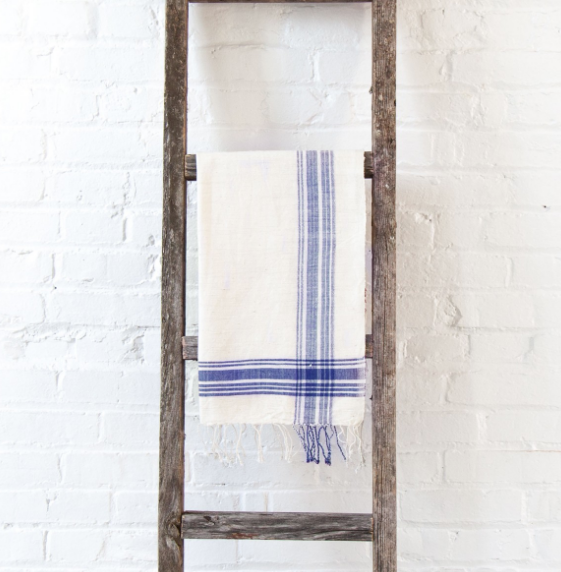 Set of 2 Hand Towels Ethiopian Cotton, Eco Friendly, Fair Trade