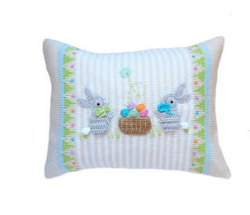 Easter Bunnies Pillow, Baby & Child, Support Fair Trade