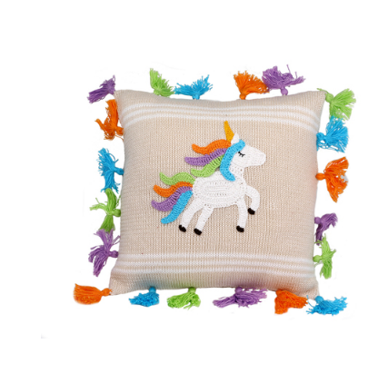 Handmade Baby or Child Unicorn Pillow- Fair Trade