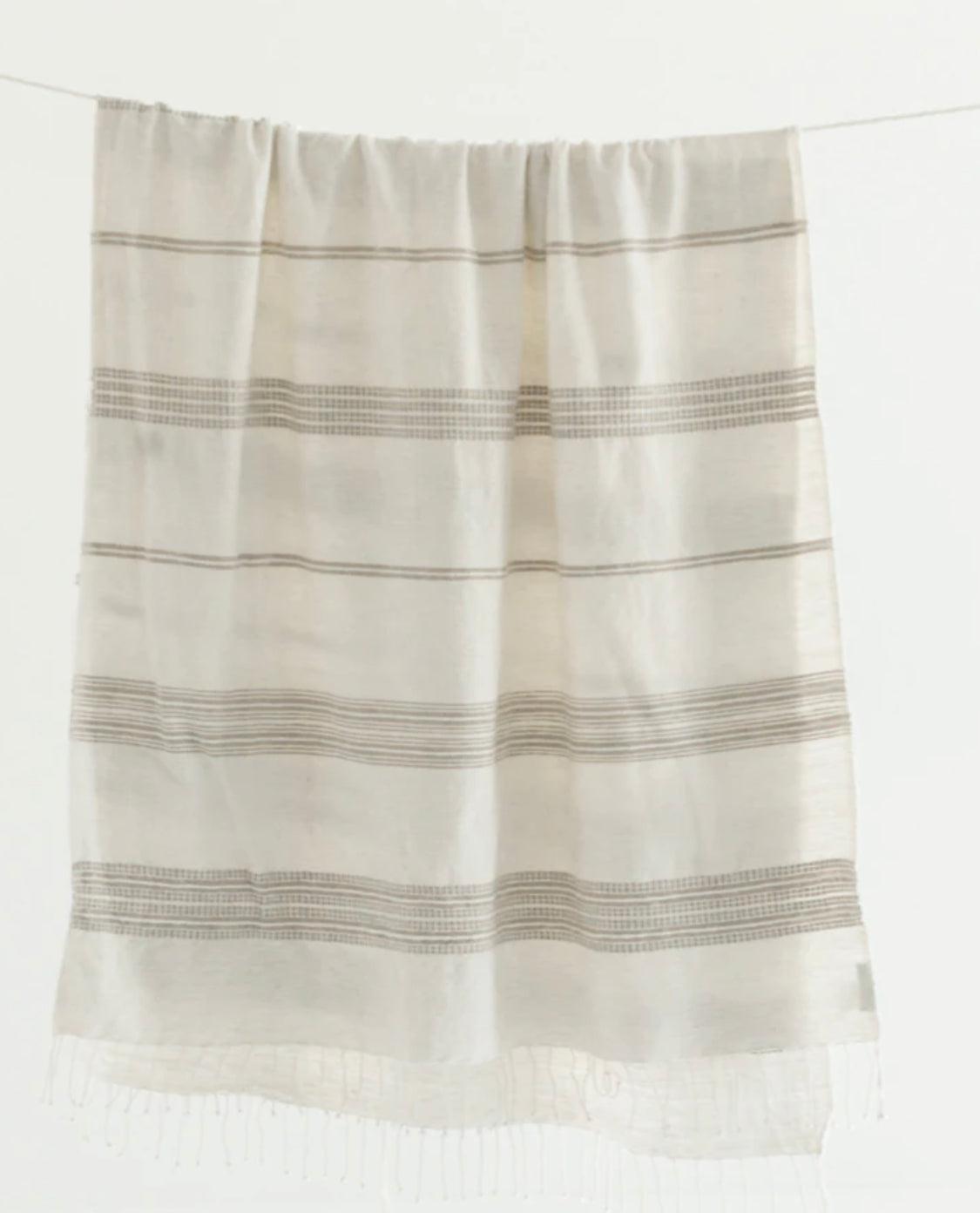 Ethiopian Cotton Bath Towels- Hand Woven (many colors)- Eco-Friendly, Fair Trade