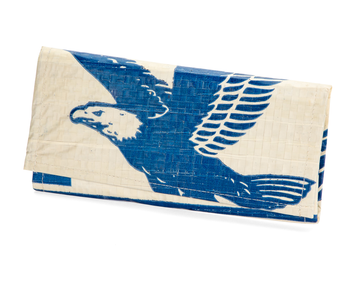 Large Bi-Fold Upcycled Wallet- Sustainable, Saves Landfill Space
