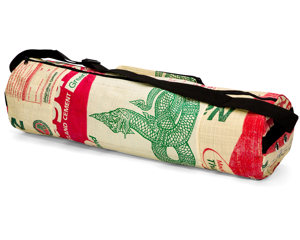 Upcycled Yoga Mat Bag-Helps Save Landfills & Gives Back!